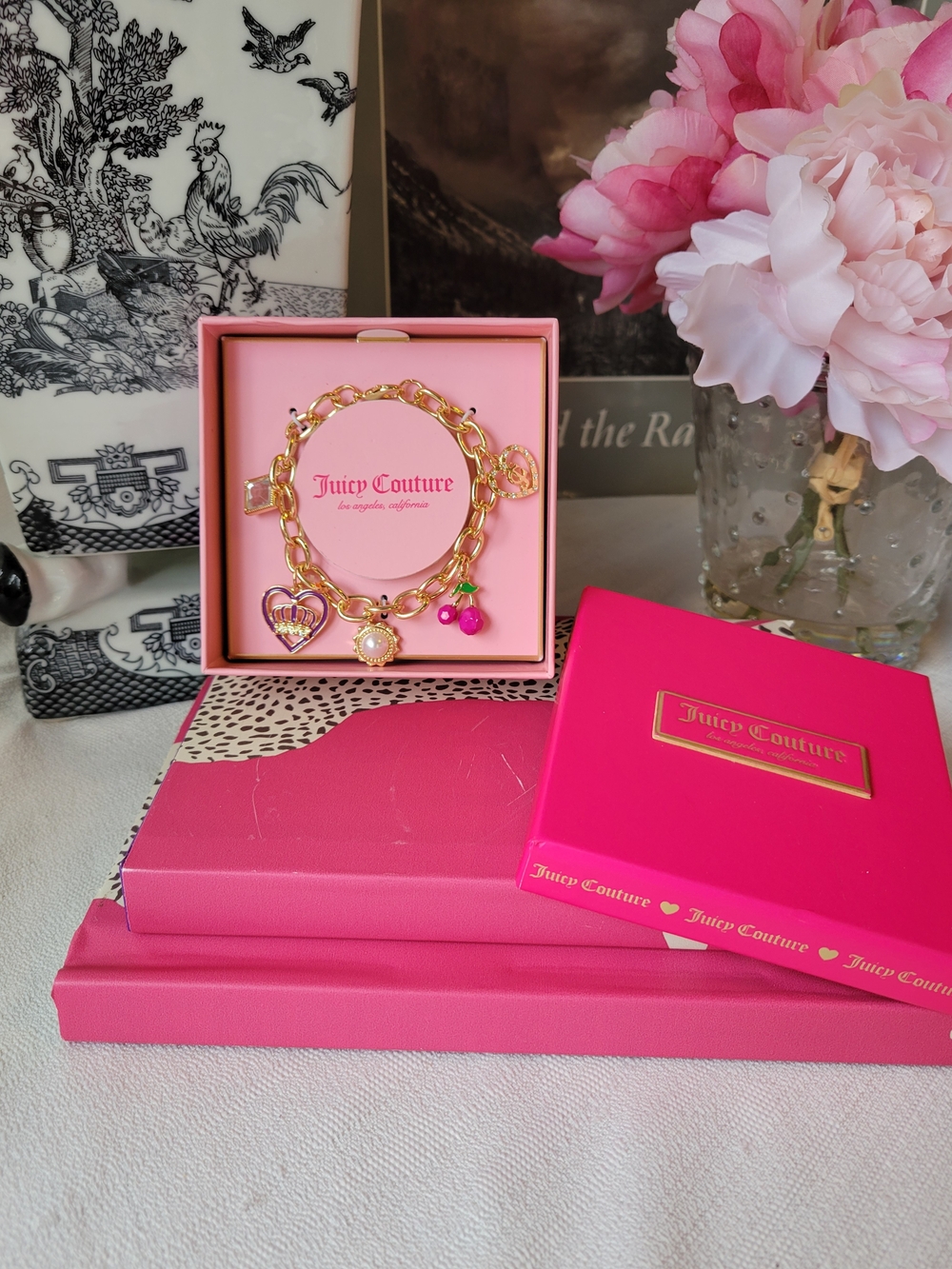 Juicy Couture Gold Charm Bracelet
